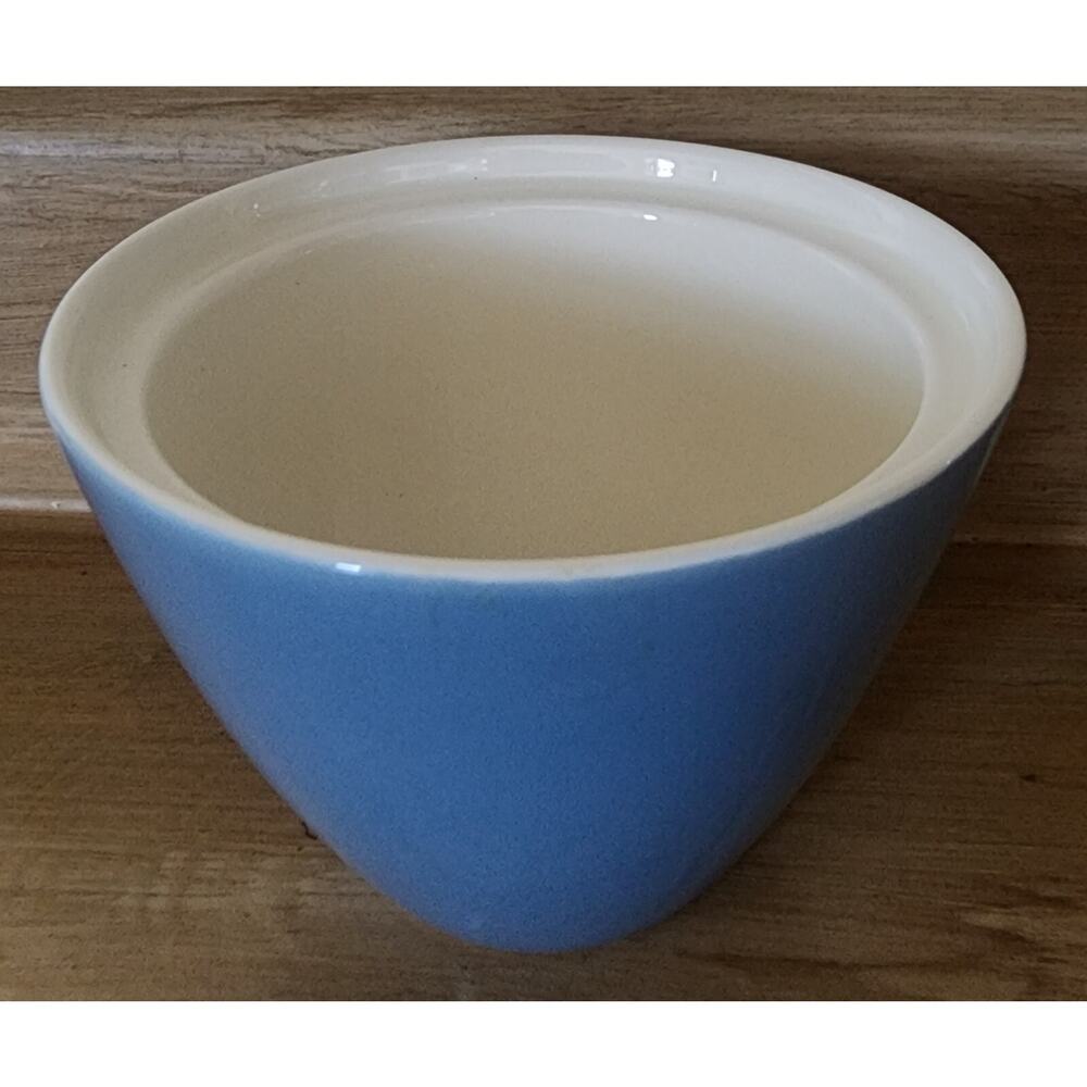 Vintage Blue Heaven Retro Sugar Bowl Royal China USA 1 Piece NO LID
